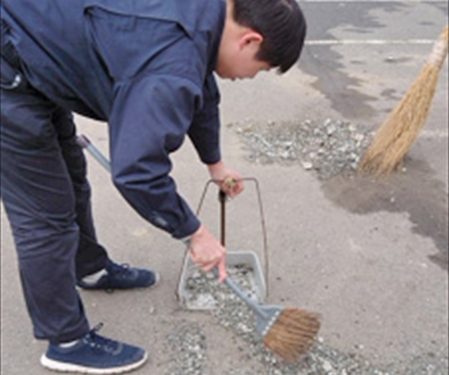 写真：施設外就労