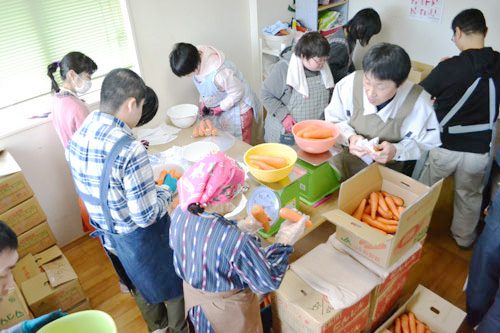 写真：作業風景